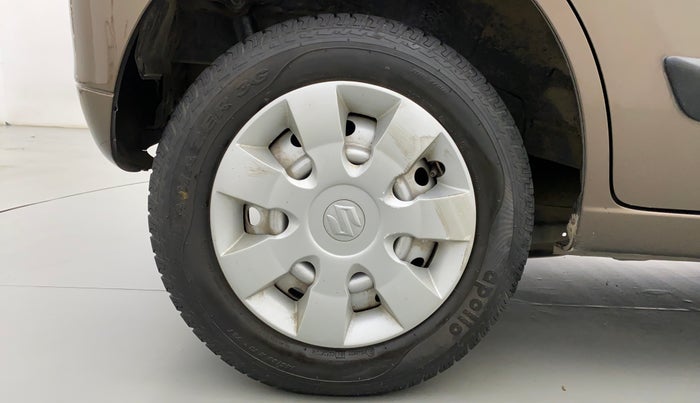2015 Maruti Wagon R 1.0 LXI CNG, CNG, Manual, 74,924 km, Right Rear Wheel