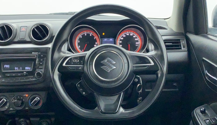 2018 Maruti Swift VXI AMT D, Petrol, Automatic, 57,276 km, Steering Wheel Close Up