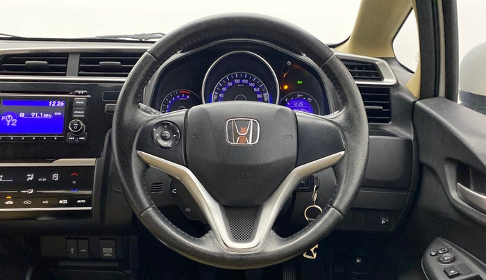 2017 Honda Jazz 1.2 V MT, Petrol, Manual, 55,453 km, Steering Wheel Close Up