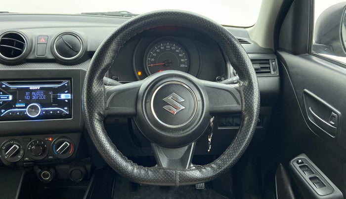 2019 Maruti Swift LXI D, Petrol, Manual, 14,833 km, Steering Wheel Close Up