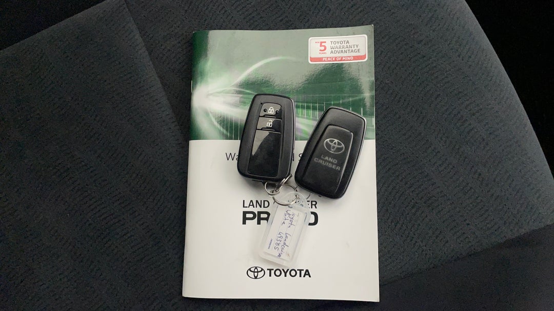 2020 Toyota Landcruiser Prado Gxl, Automatic, 111983 km, Key Close-up