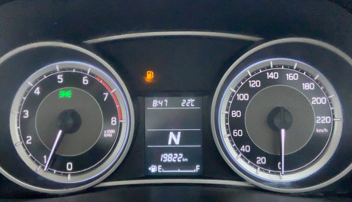 2017 Maruti Dzire VXI AMT, Petrol, Automatic, 20,305 km, Odometer View