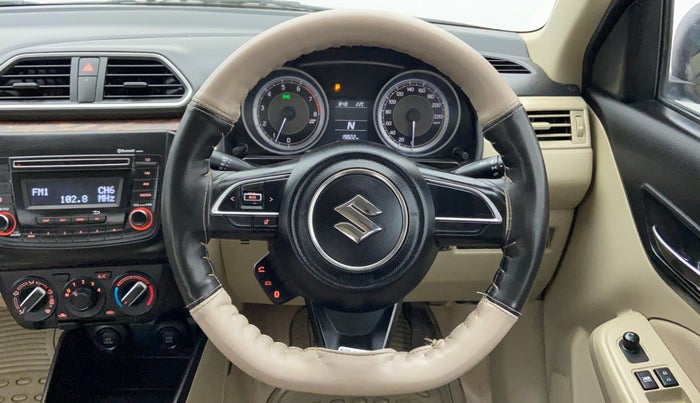 2017 Maruti Dzire VXI AMT, Petrol, Automatic, 20,305 km, Steering Wheel Close-up