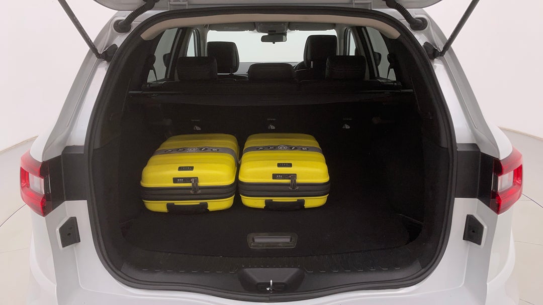 Boot Inside View with Luggage