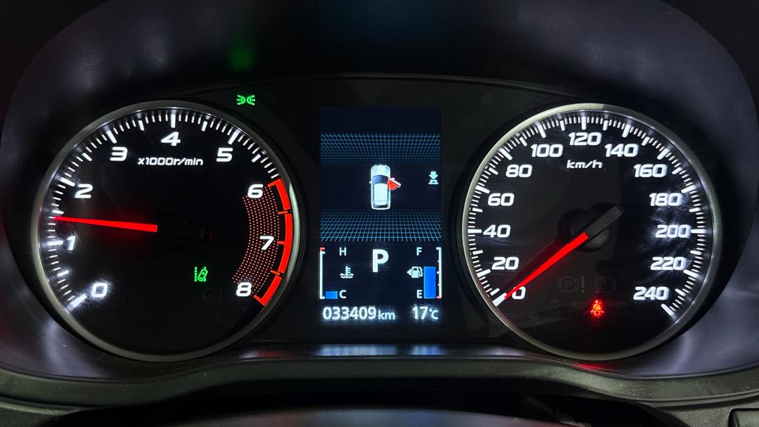 2024 Mitsubishi Eclipse Cross Es (2WD), Automatic, 33409 km, Odometer View