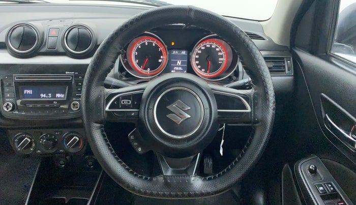 2018 Maruti Swift VXI AMT D, Petrol, Automatic, 26,226 km, Steering Wheel Close Up