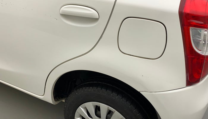 2013 Toyota Etios Liva G, Petrol, Manual, 16,850 km, Left quarter panel - Minor scratches