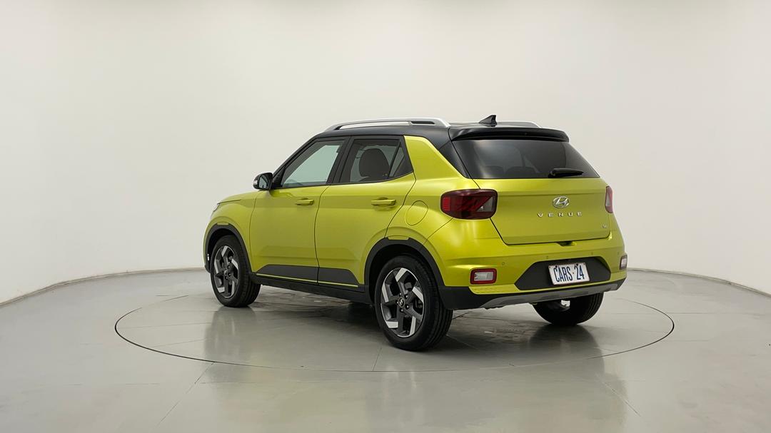 2020 Hyundai Venue Elite (black Interior), Automatic, 80103 km, Left Back Diagonal (45- Degree) View