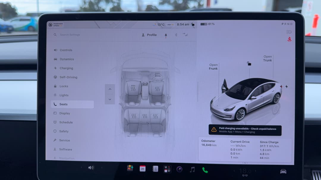 2023 Tesla Model 3 Long Range, Automatic, 16849 km, Ventilated Seats