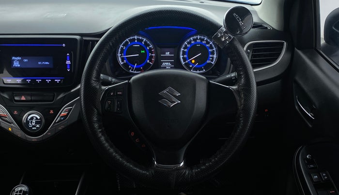 2019 Maruti Baleno DELTA 1.2 K12, Petrol, Manual, 23,431 km, Steering Wheel Close Up
