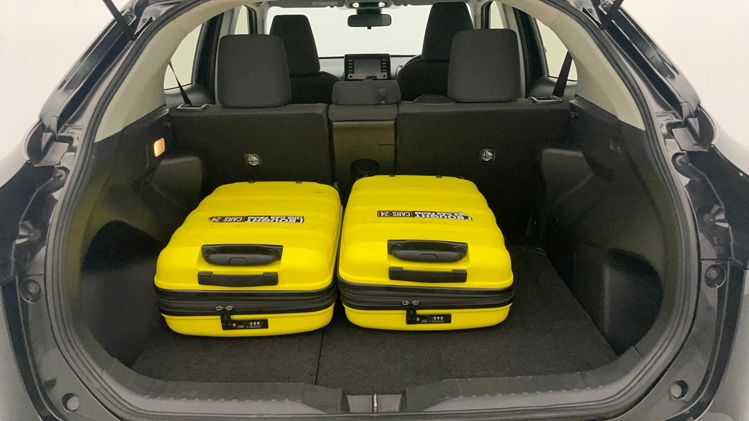 Boot Inside View with Luggage