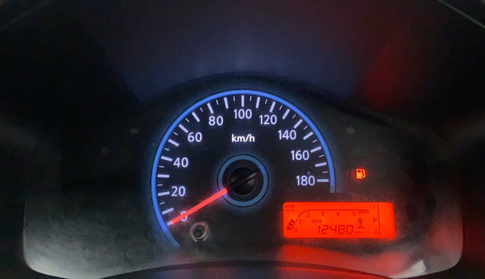2017 Datsun Go T (O), Petrol, Manual, 12,480 km, Odometer Image