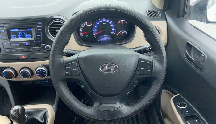 2017 Hyundai Xcent E PLUS, Petrol, Manual, 45,922 km, Steering Wheel Close-up