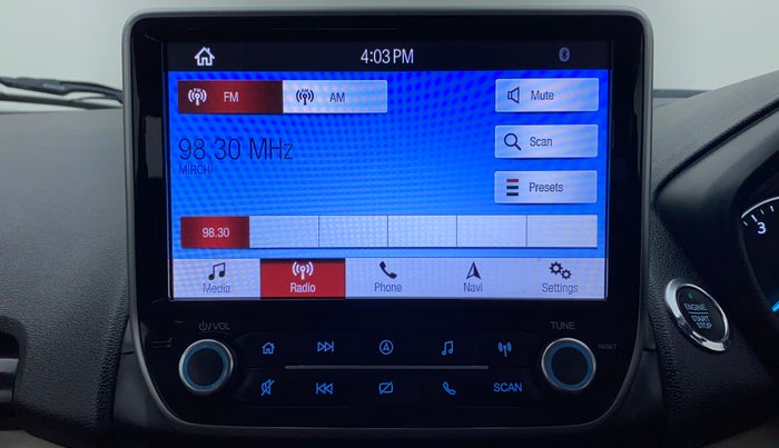 2020 Ford Ecosport TITANIUM + 1.5L PETROL AT, Petrol, Automatic, 30,724 km, Touchscreen Infotainment System