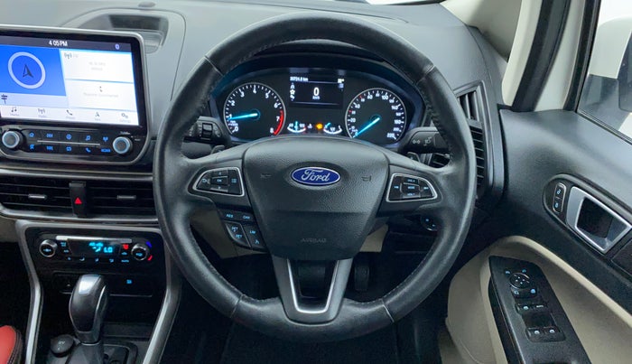 2020 Ford Ecosport TITANIUM + 1.5L PETROL AT, Petrol, Automatic, 30,724 km, Steering Wheel Close Up