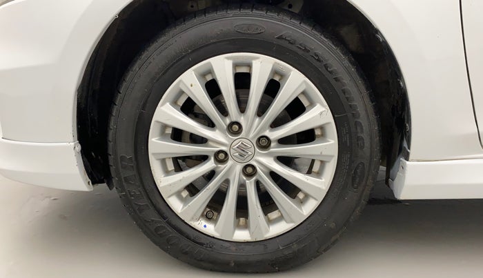 2018 Maruti Ciaz ZETA DIESEL 1.3, Diesel, Manual, 93,809 km, Left Front Wheel