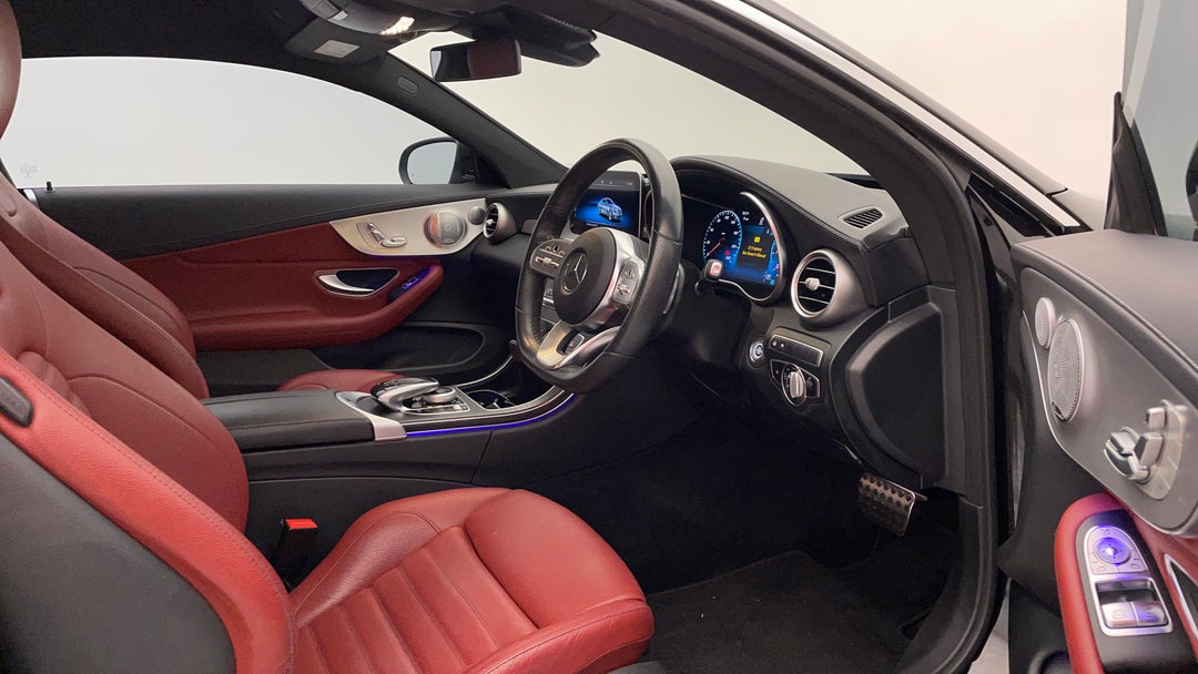 Right Side Front Door Cabin View