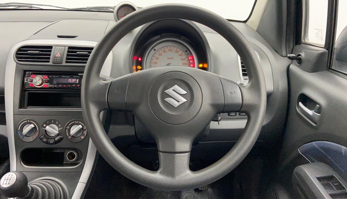 2011 Maruti Ritz VXI BS IV, Petrol, Manual, 62,517 km, Steering Wheel Close-up