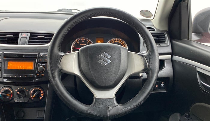 2015 Maruti Swift VDI ABS, Diesel, Manual, 93,000 km, Steering Wheel Close Up
