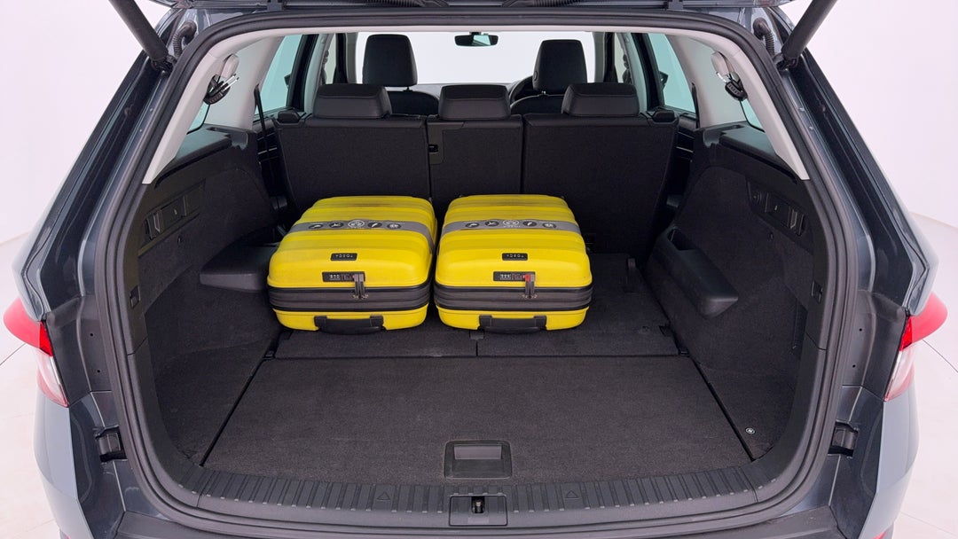 2021 SKODA Kodiaq 132 Tsi (4x4), Automatic, 93890 km, Boot Inside View with Luggage