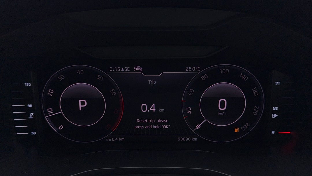 2021 SKODA Kodiaq 132 Tsi (4x4), Automatic, 93890 km, Odometer View