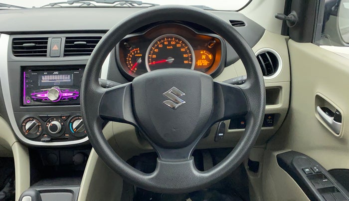 2014 Maruti Celerio VXI AMT, Petrol, Automatic, 22,700 km, Steering Wheel Close Up