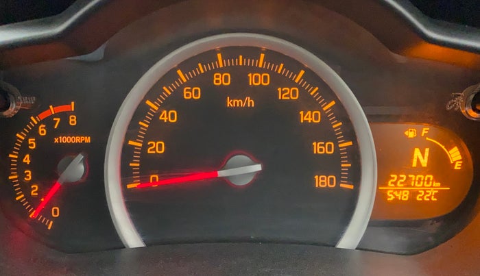 2014 Maruti Celerio VXI AMT, Petrol, Automatic, 22,700 km, Odometer Image