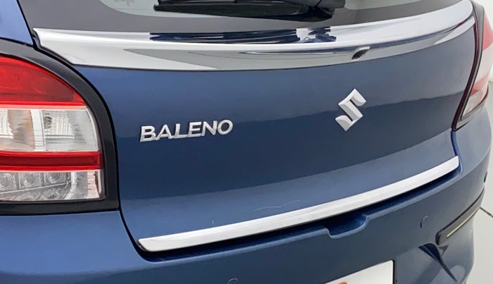 2017 Maruti Baleno ALPHA CVT PETROL 1.2, Petrol, Automatic, 54,065 km, Dicky (Boot door) - Slightly dented