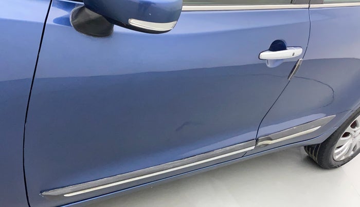 2017 Maruti Baleno ALPHA CVT PETROL 1.2, Petrol, Automatic, 54,065 km, Front passenger door - Slightly dented