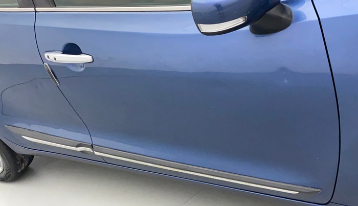 2017 Maruti Baleno ALPHA CVT PETROL 1.2, Petrol, Automatic, 54,065 km, Driver-side door - Slightly dented