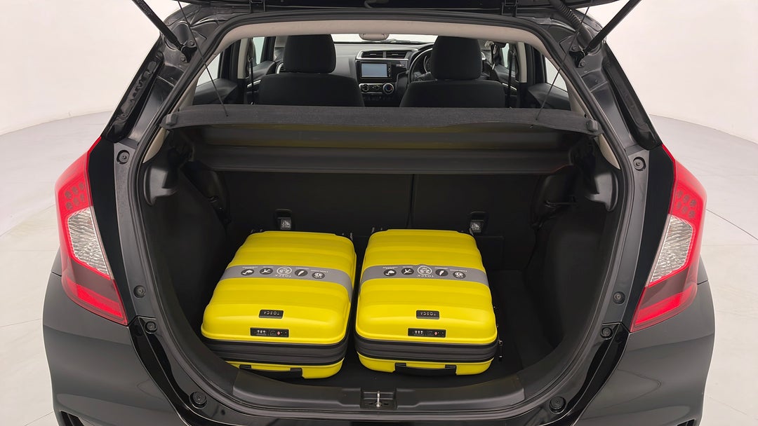 Boot Inside View with Luggage