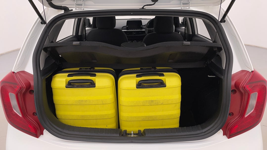 Boot Inside View with Luggage