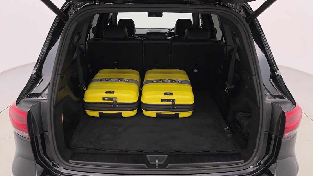 Boot Inside View with Luggage