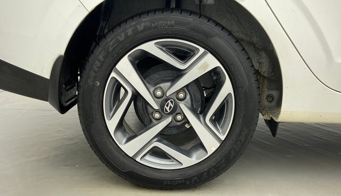 2020 Hyundai AURA SX PETROL, Petrol, Manual, 14,376 km, Right Rear Wheel