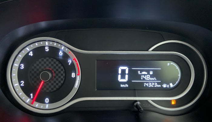 2020 Hyundai AURA SX PETROL, Petrol, Manual, 14,376 km, Odometer Image