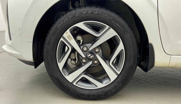2020 Hyundai AURA SX PETROL, Petrol, Manual, 14,376 km, Left Front Wheel