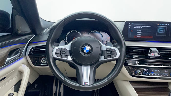 BMW 5 Series-Steering Wheel Close-up