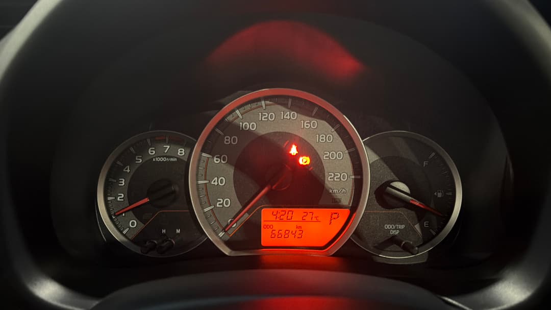 2019 Toyota Yaris Ascent, Automatic, 66843 km, Odometer View