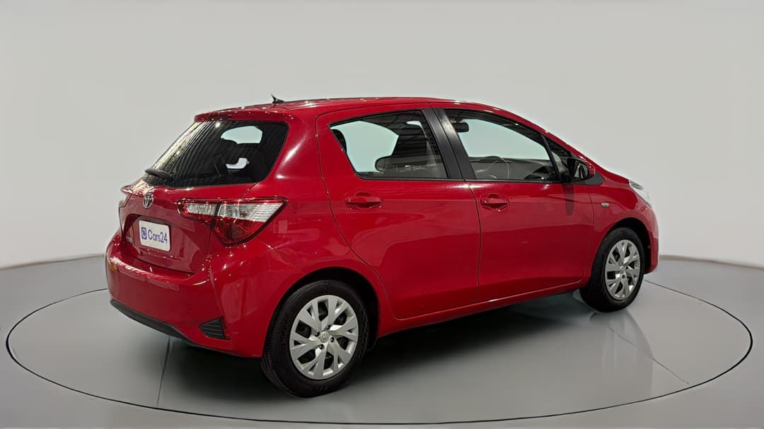 2019 Toyota Yaris Ascent, Automatic, 66843 km, Right Back Diagonal (45- Degree) View
