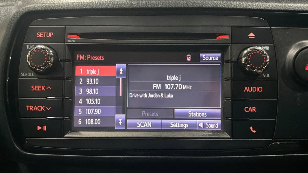 2019 Toyota Yaris Ascent, Automatic, 66843 km, Infotainment System