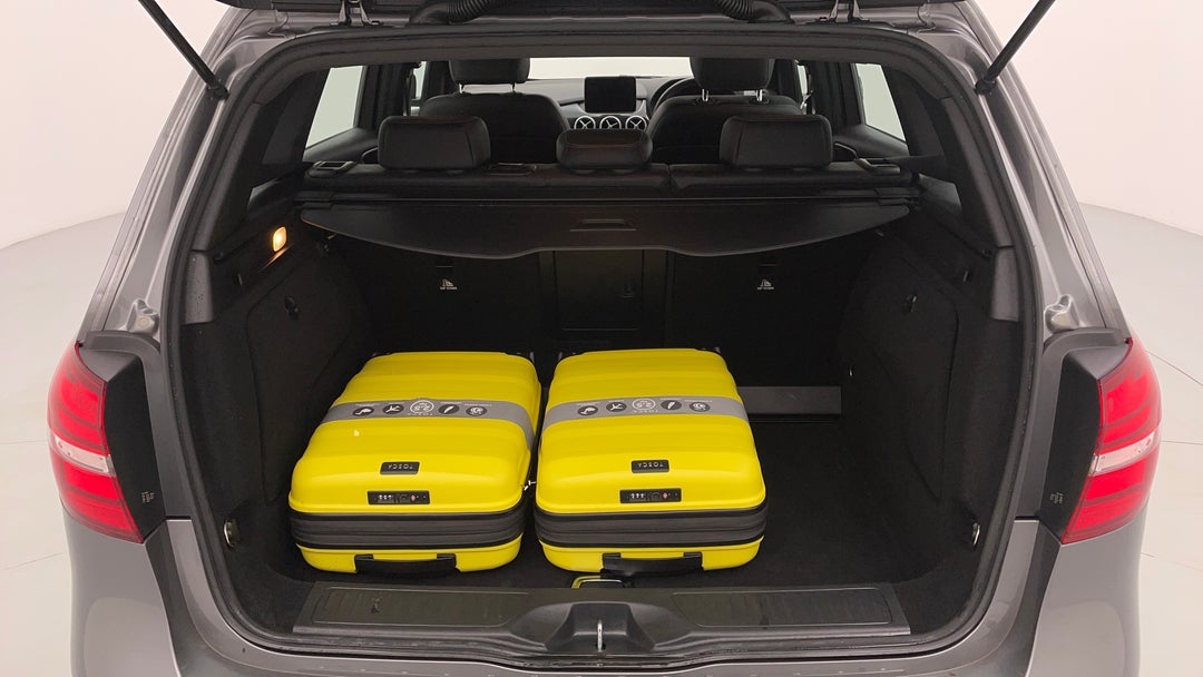 Boot Inside View with Luggage