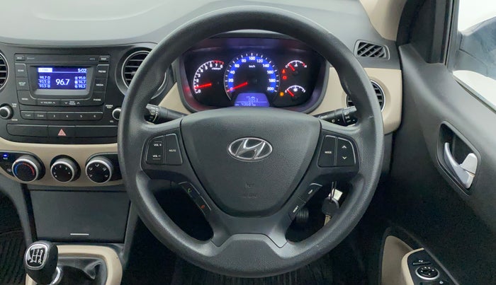 2016 Hyundai Xcent S 1.2, Petrol, Manual, 43,687 km, Steering Wheel Close Up