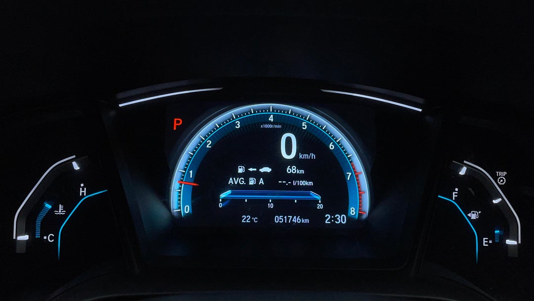 2016 Honda Civic Vti-s, Automatic, 51746 km, Odometer View