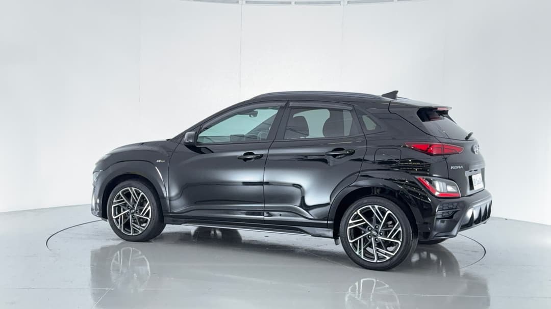 2021 Hyundai Kona N Line Premium Ttr (AWD), Automatic, 62920 km, Left Back Diagonal (45- Degree) View