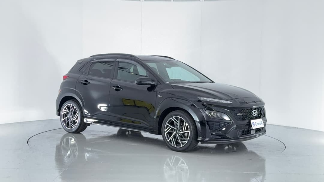 2021 Hyundai Kona N Line Premium Ttr (AWD), Automatic, 62920 km, Right Front Diagonal (45- Degree) View