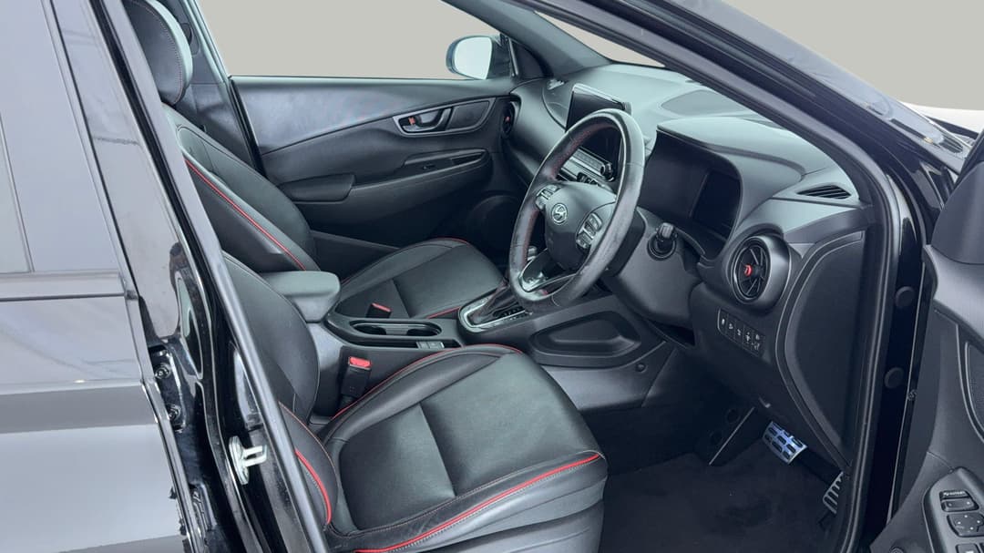 2021 Hyundai Kona N Line Premium Ttr (AWD), Automatic, 62920 km, Right Side Front Door Cabin View