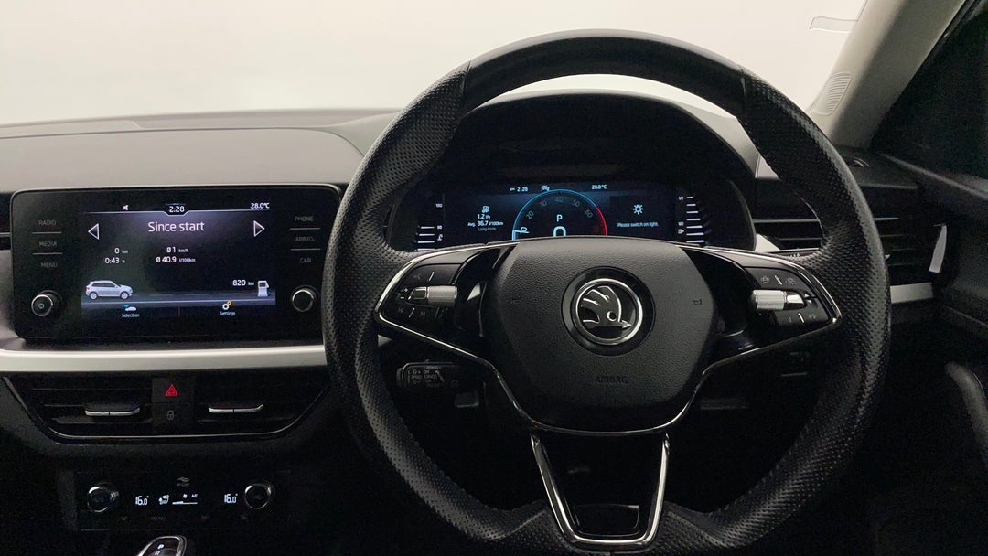 Steering Wheel Close-up