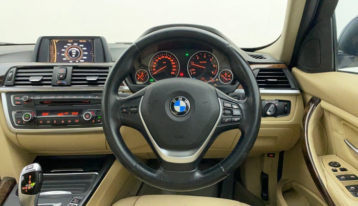 2013 BMW 3 Series 320D LUXURYLINE, Diesel, Automatic, 1,53,870 km, Steering Wheel Close Up