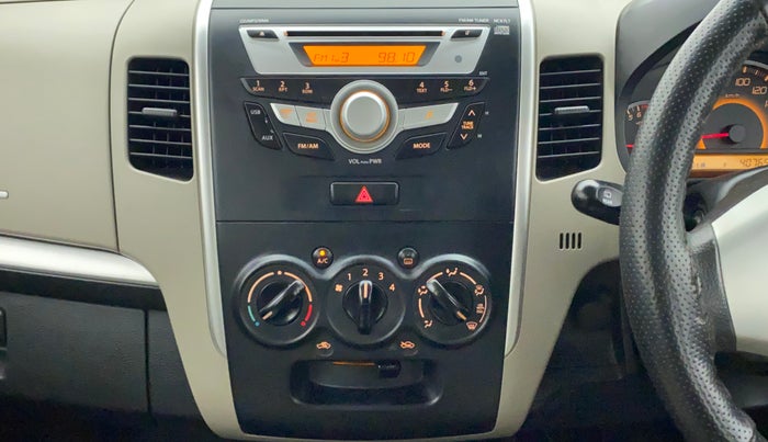 2016 Maruti Wagon R 1.0 VXI OPT, Petrol, Manual, 40,874 km, Air Conditioner