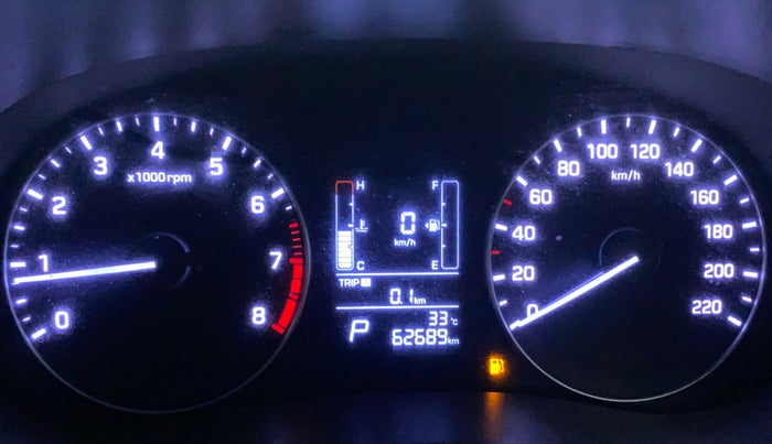 2018 Hyundai Creta SX PLUS AT 1.6 PETROL, Petrol, Automatic, 62,689 km, Odometer Image